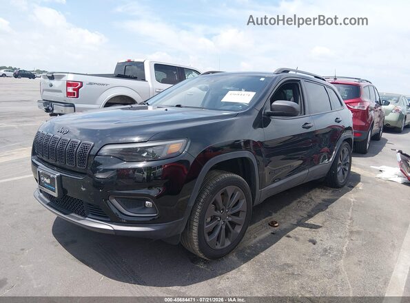 1C4PJMMX1MD152250 2021 JEEP CHEROKEE Черный Передняя левая четверть