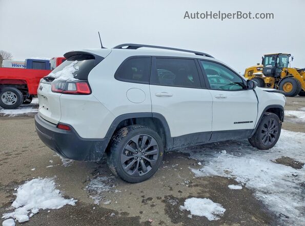 1C4PJMMX2MD122173 2021 JEEP CHEROKEE White უკანა მარჯვენა