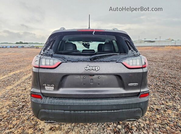 1C4PJMMX2MD163368 2021 JEEP CHEROKEE Gray Rear view