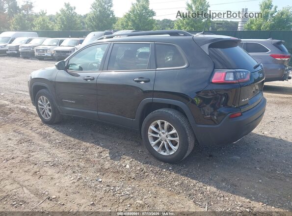 1C4PJMMX3ND535981 2022 JEEP CHEROKEE Черный Задняя левая четверть