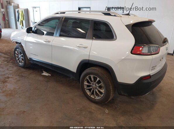 1C4PJMMX4MD100885 2021 JEEP CHEROKEE White Задня ліва чверть