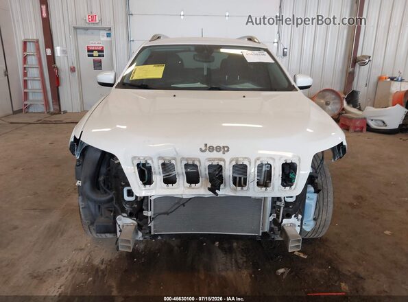 1C4PJMMX4MD100885 2021 JEEP CHEROKEE White Вид щитка приладів