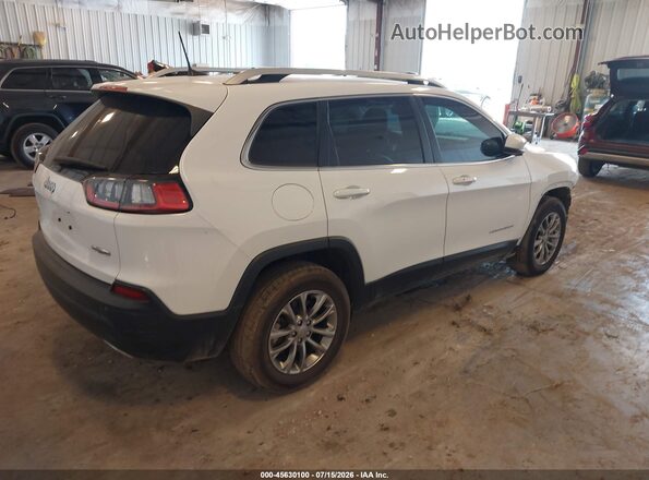 1C4PJMMX4MD100885 2021 JEEP CHEROKEE White Задня права чверть