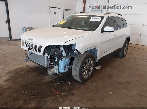 1C4PJMMX4MD100885 2021 JEEP CHEROKEE White Вид спереду