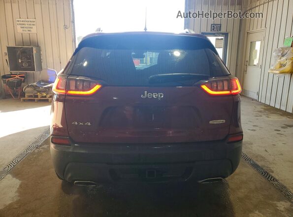 1C4PJMMX4MD151268 2021 JEEP CHEROKEE Burgundy Vista trasera