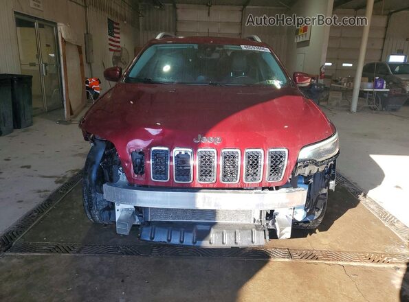 1C4PJMMX4MD151268 2021 JEEP CHEROKEE Burgundy Vista frontal