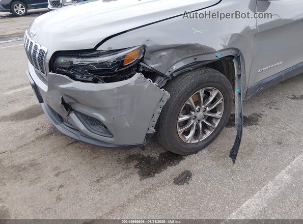 1C4PJMMX5MD123656 2021 JEEP CHEROKEE Gray Vista frontal