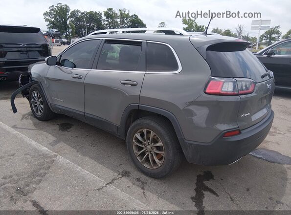 1C4PJMMX5MD123656 2021 JEEP CHEROKEE Gray Trasero izquierdo