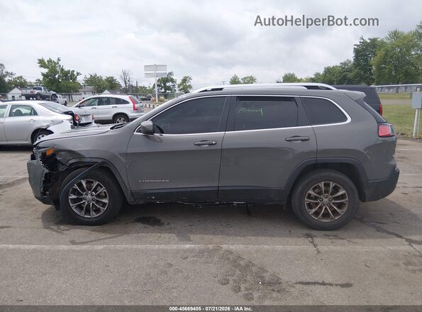 1C4PJMMX5MD123656 2021 JEEP CHEROKEE Gray Vista interior de 360 grados