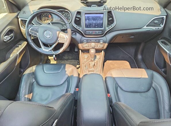 1C4PJMMX5MD208738 2021 JEEP CHEROKEE Green Вид панелі приладів