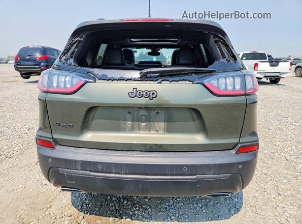 1C4PJMMX5MD208738 2021 JEEP CHEROKEE Green Вид ззаду
