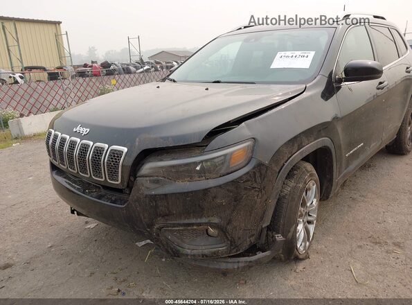 1C4PJMMX6MD100581 2021 JEEP CHEROKEE Черный Вид спереди