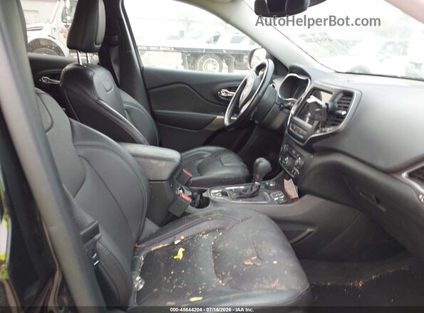 1C4PJMMX6MD100581 2021 JEEP CHEROKEE Черный Вид салона спереди