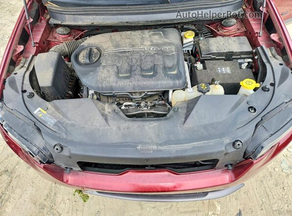 1C4PJMMX6MD145133 2021 JEEP CHEROKEE Red ძრავის განყოფილების ხედი