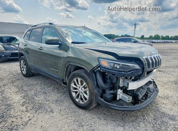 1C4PJMMX6MD223894 2021 JEEP CHEROKEE Green Front right