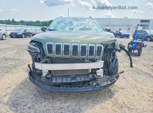 1C4PJMMX6MD223894 2021 JEEP CHEROKEE Green Front view