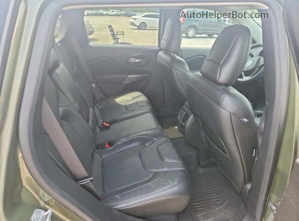 1C4PJMMX6MD223894 2021 JEEP CHEROKEE Green Rear seats view