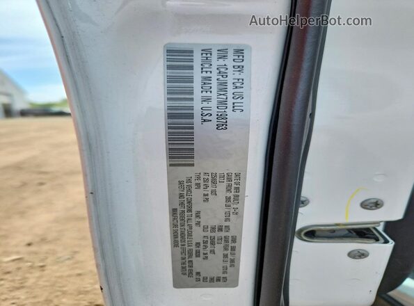 1C4PJMMX7MD198763 2021 JEEP CHEROKEE White Вид підкапотного простору