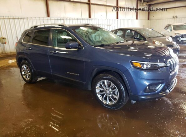 1C4PJMMX7MD222818 2021 JEEP CHEROKEE Blue Przód prawy