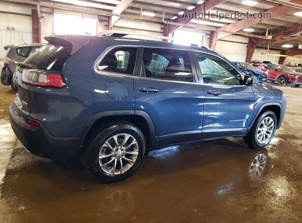 1C4PJMMX7MD222818 2021 JEEP CHEROKEE Blue Tył prawy