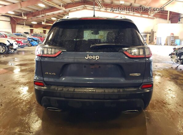 1C4PJMMX7MD222818 2021 JEEP CHEROKEE Blue Widok z tyłu