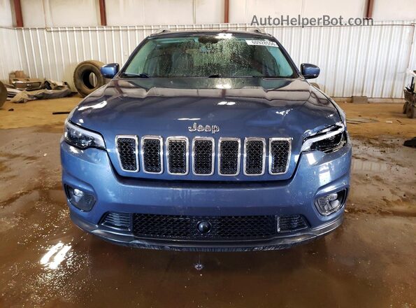 1C4PJMMX7MD222818 2021 JEEP CHEROKEE Blue Widok z przodu