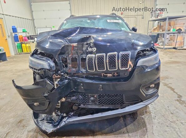 1C4PJMMX7ND518326 2022 JEEP CHEROKEE Черный Вид спереди