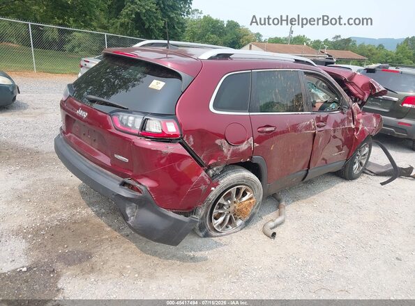 1C4PJMMX9MD120923 2021 JEEP CHEROKEE Red Trasero derecho
