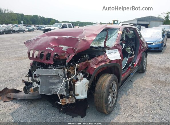 1C4PJMMX9MD120923 2021 JEEP CHEROKEE Red Vista frontal