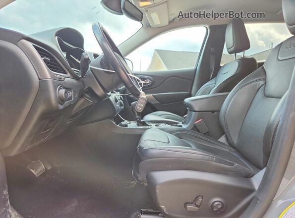 1C4PJMMXXMD193959 2021 JEEP CHEROKEE Gray Widok wnętrza z przodu