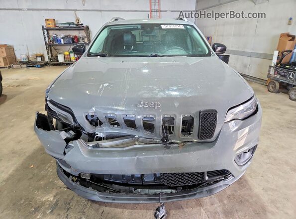 1C4PJMMXXMD239130 2021 JEEP CHEROKEE Gray წინა ხედი