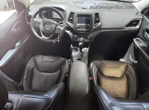 1C4PJMMXXMD239130 2021 JEEP CHEROKEE Gray წინა პანელის ხედი