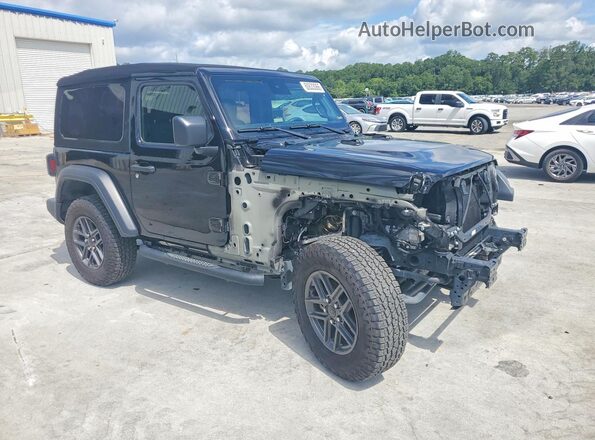 1C4PJXAG5RW344692 2024 JEEP WRANGLER Black Передня права чверть