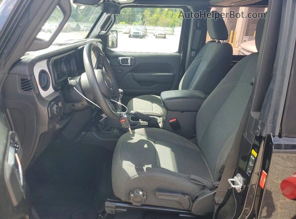 1C4PJXAG5RW344692 2024 JEEP WRANGLER Black Вид салону спереду