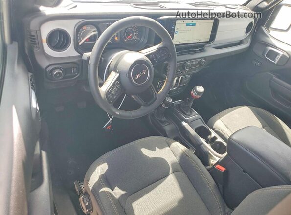 1C4PJXAG5RW344692 2024 JEEP WRANGLER Black Вид панелі приладів