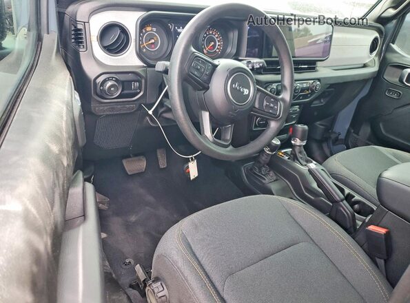1C4PJXAN3SW619917 2025 JEEP WRANGLER Gray Առջևի վահանակի տեսք