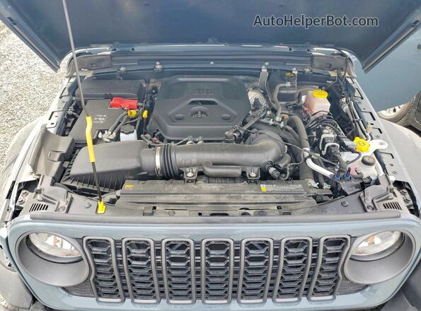1C4PJXAN3SW619917 2025 JEEP WRANGLER Gray Շարժիչի բաժամունքի տեսք