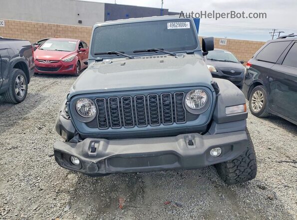 1C4PJXAN3SW619917 2025 JEEP WRANGLER Gray Դիմացի տեսք