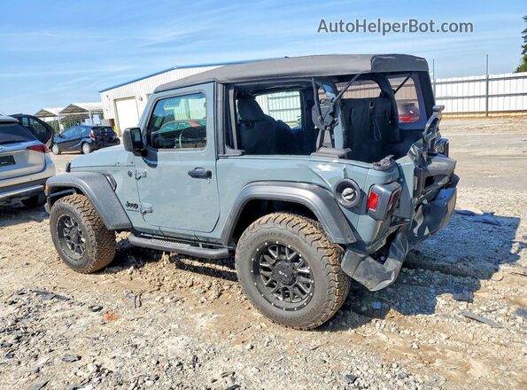 1C4PJXAN8SW549430 2025 JEEP WRANGLER Silver Trasero izquierdo