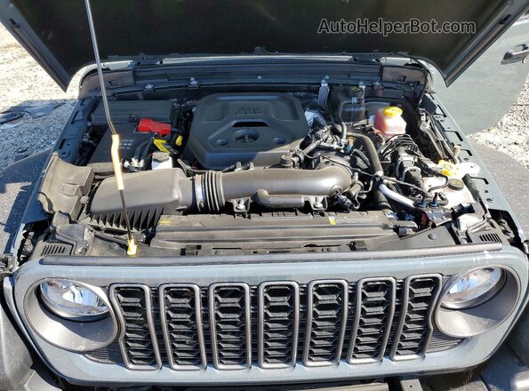 1C4PJXAN8SW549430 2025 JEEP WRANGLER Silver Vista del compartimento del motor