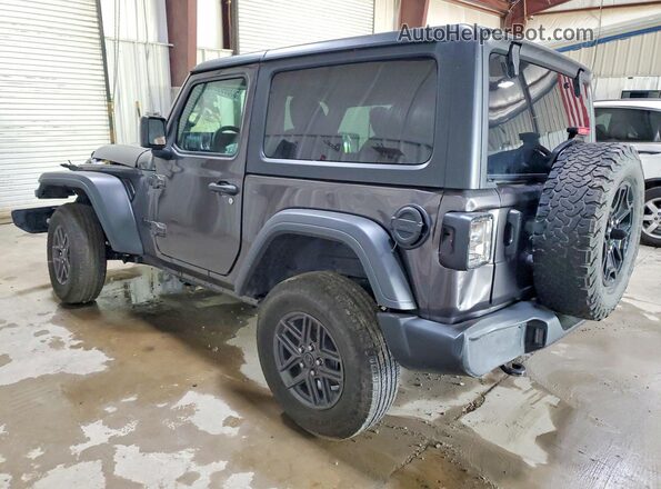1C4PJXANXSW646340 2025 JEEP WRANGLER Gray Trasero izquierdo