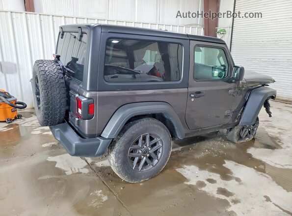 1C4PJXANXSW646340 2025 JEEP WRANGLER Gray Trasero derecho