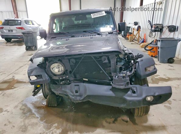 1C4PJXANXSW646340 2025 JEEP WRANGLER Gray Vista frontal
