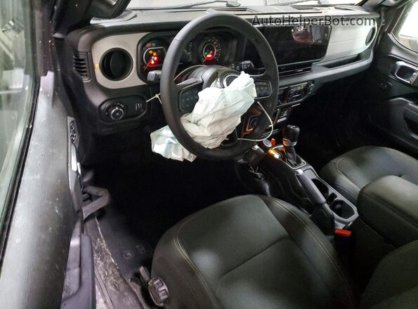 1C4PJXANXSW646340 2025 JEEP WRANGLER Gray Vista del salpicadero