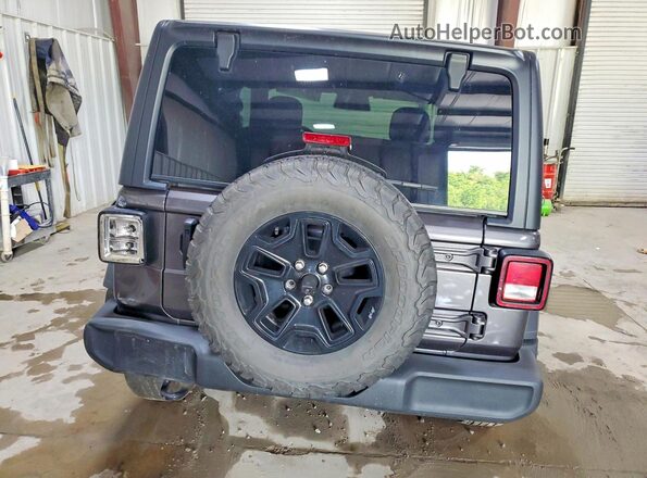 1C4PJXANXSW646340 2025 JEEP WRANGLER Gray Vista trasera