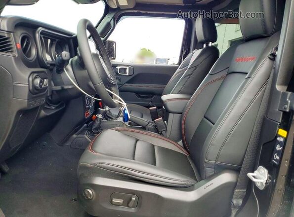 1C4PJXCN8SW655423 2025 JEEP WRANGLER Black Widok wnętrza z przodu
