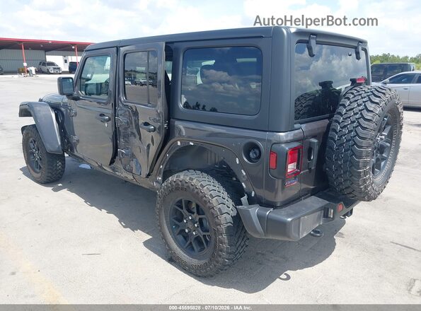 1C4PJXDG0RW354834 2024 JEEP WRANGLER Gray Հետևի ձախ