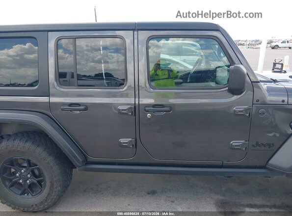 1C4PJXDG0RW354834 2024 JEEP WRANGLER Gray Սալոնի հետևի տեսք