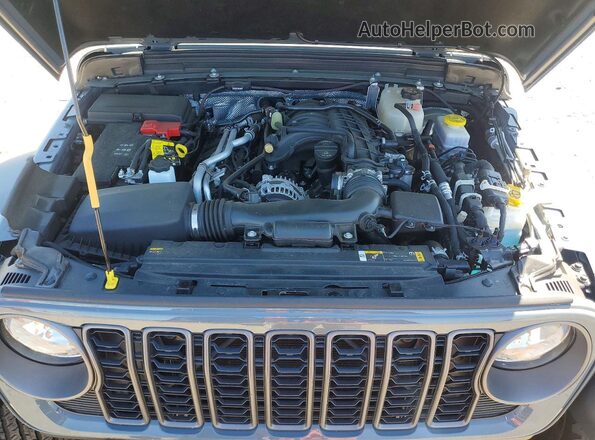 1C4PJXDG0SW535681 2025 JEEP WRANGLER Charcoal ძრავის განყოფილების ხედი