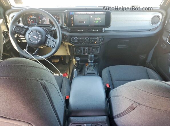 1C4PJXDG0SW535681 2025 JEEP WRANGLER Charcoal წინა პანელის ხედი